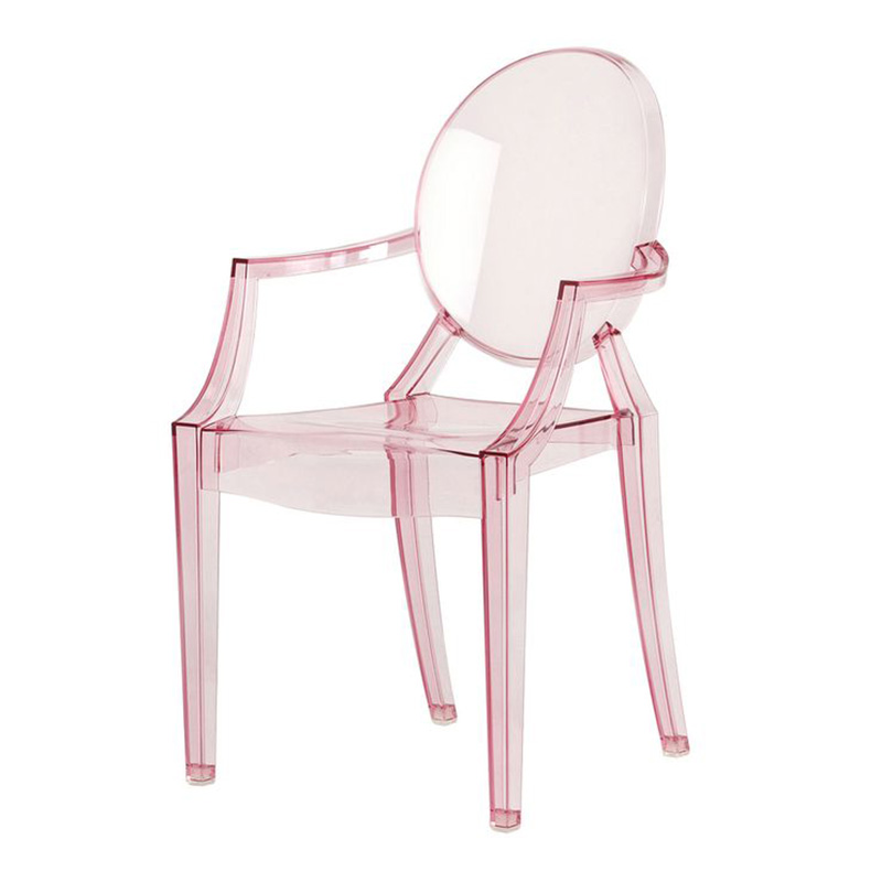 Chaise, Kartell — Rose dragée