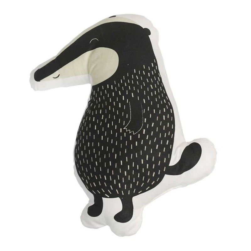 coussin-blaireau-mr-badger-noir-reglisse-ponio