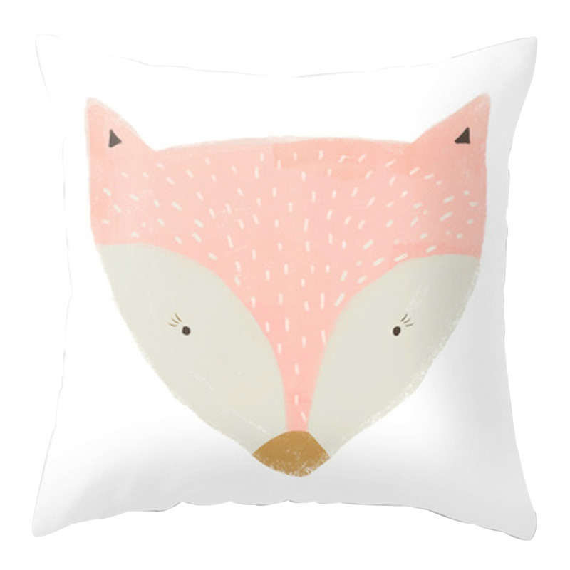 Coussin Renard, Sweet Reverie Canapé, Bloomingville Table murale, Menu — Rose dragée
