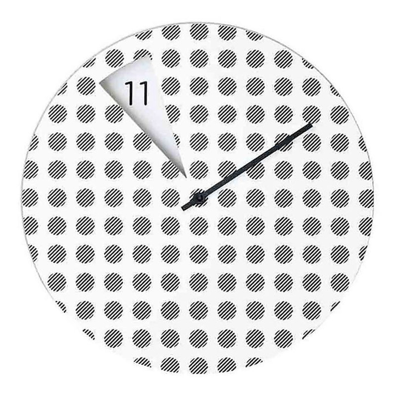horloge-dots-sabrina-fossi-noir-reglisse-ponio