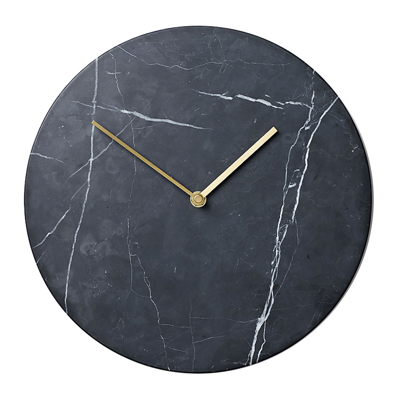 horloge-marbre-menu-noir-reglisse-ponio