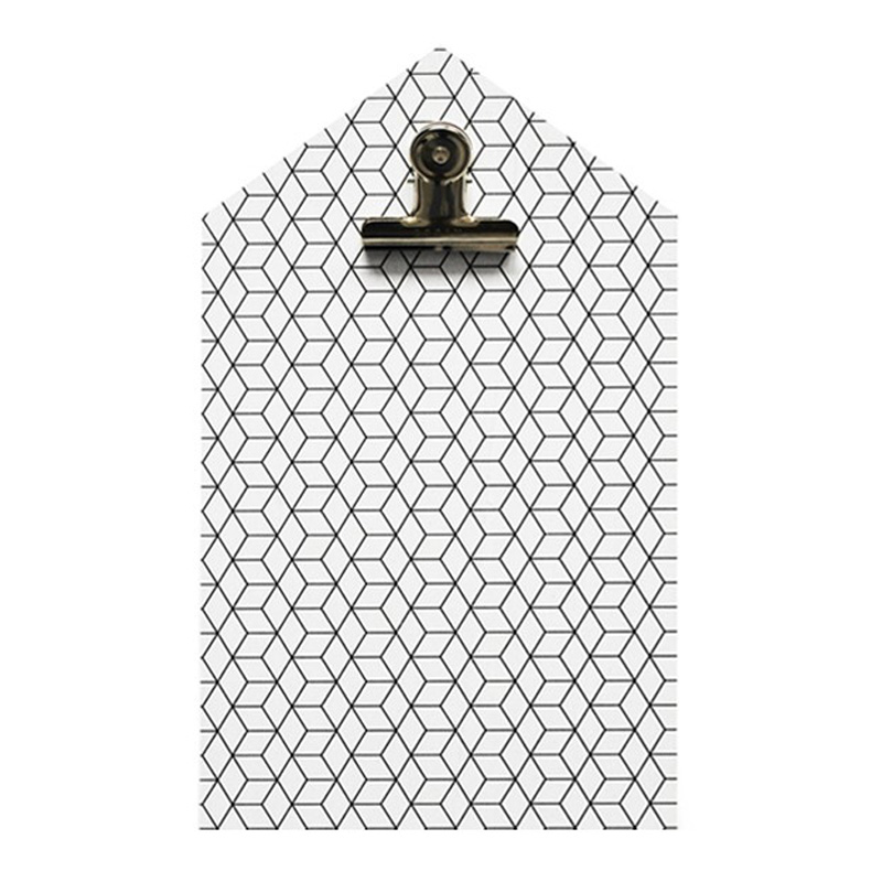Clipboard Maison, Funambulus — Noir réglisse
