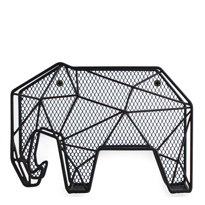 Porte-courrier Elephant, Kikkerman — Noir réglisse