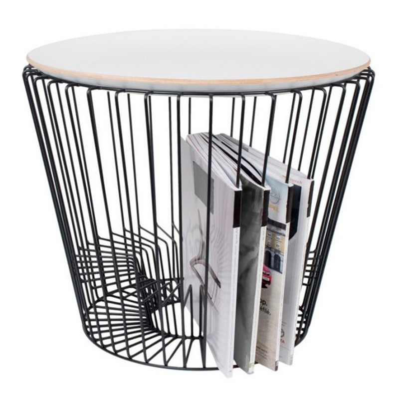 Table range magazines, ComingB — Noir réglisse