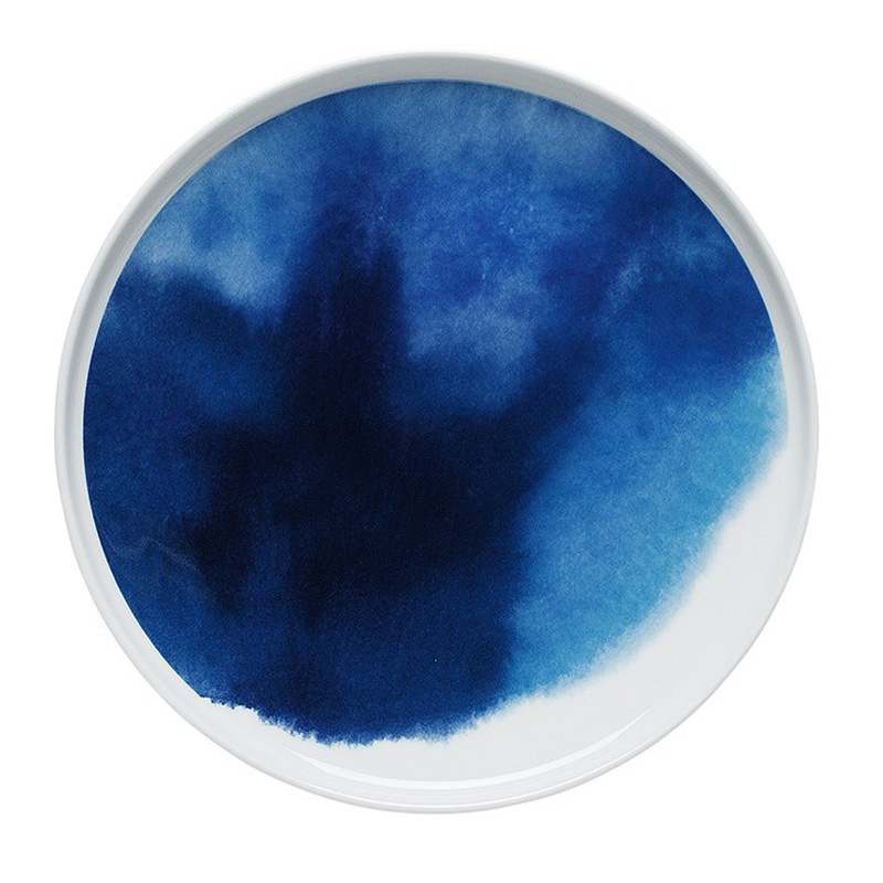 Assiette, Marimekko — Bleu Roi, Ponio