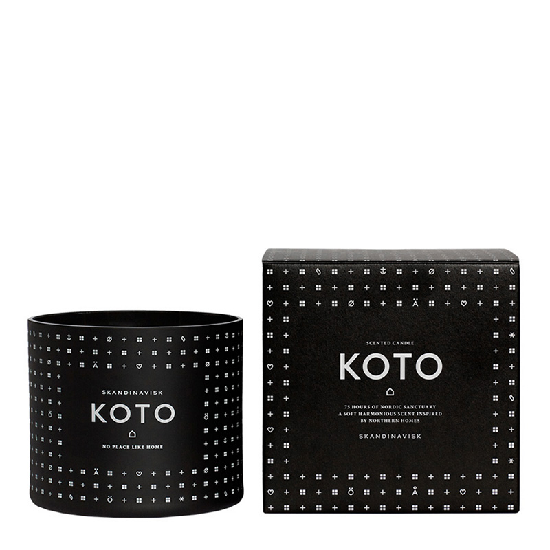 Bougie, Skandinavisk — Noir réglisse