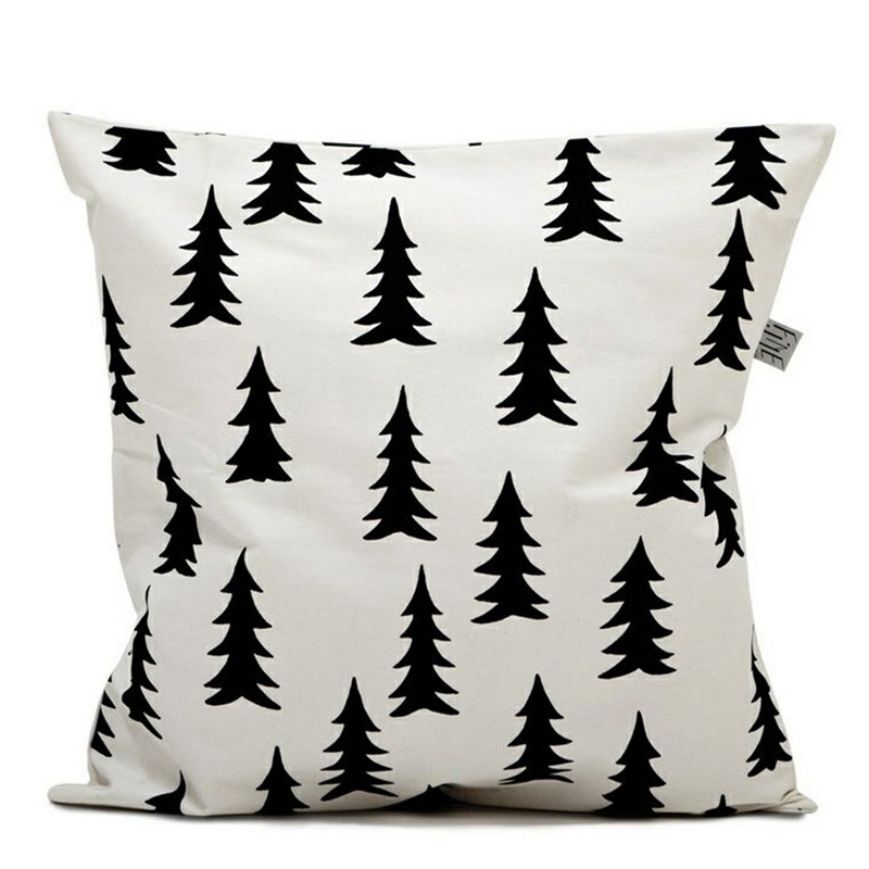 Coussin, Fine Little Day — Noir réglisse