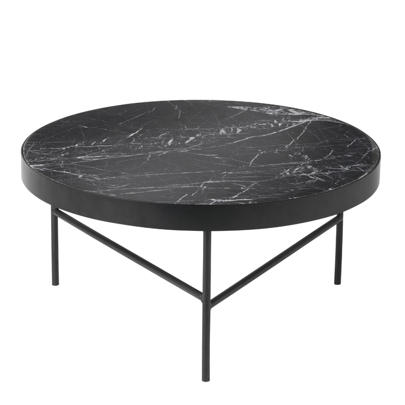 Table basse, Ferm Living — Noir réglisse