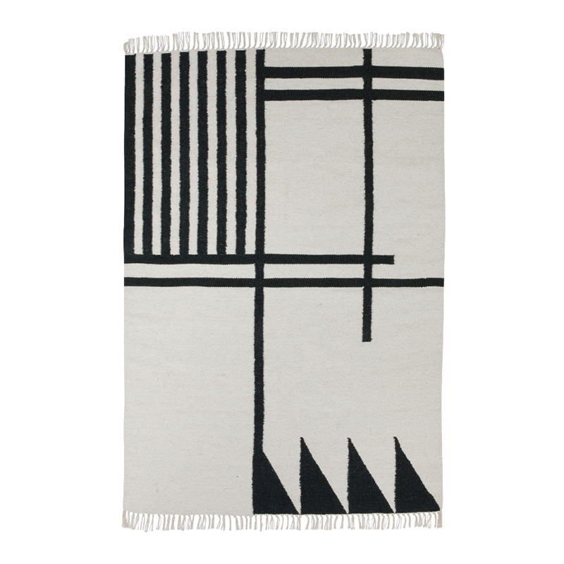 Tapis, Ferm Living — Noir réglisse