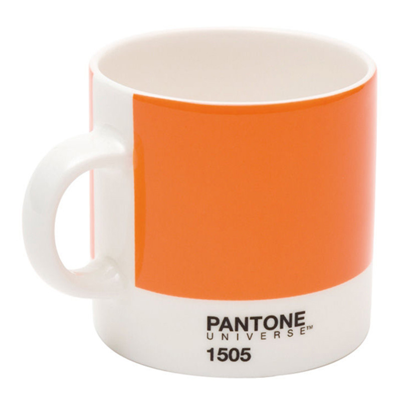 Tasse Pantone, W2 Products — Orange Citrouille