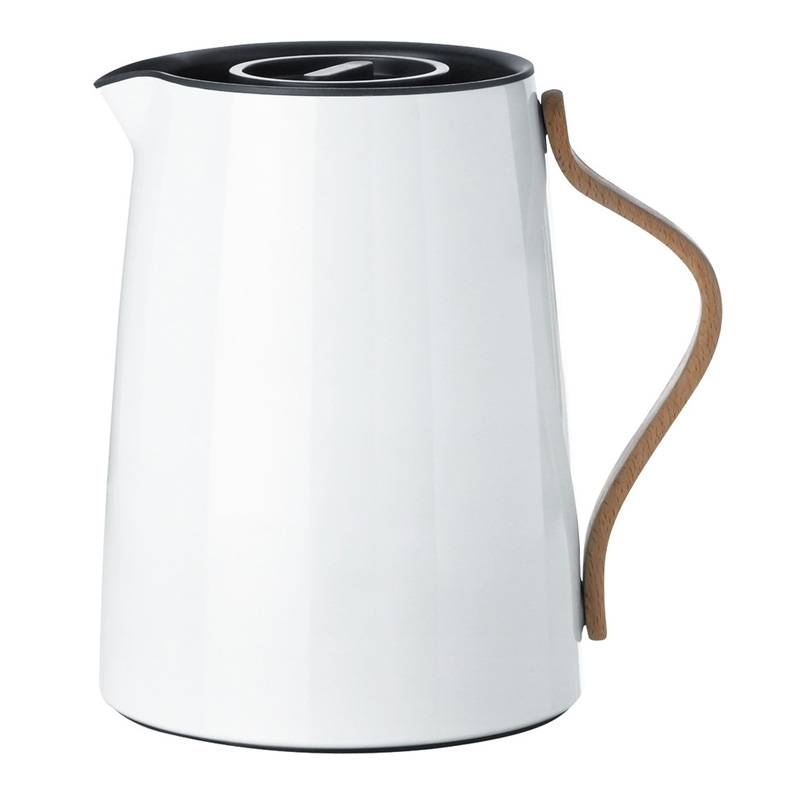 Carafe à thé, Stelton — Blanc Neige