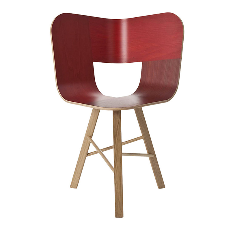 Chaise, Colé Italian Design Label — Rouge Bordeaux