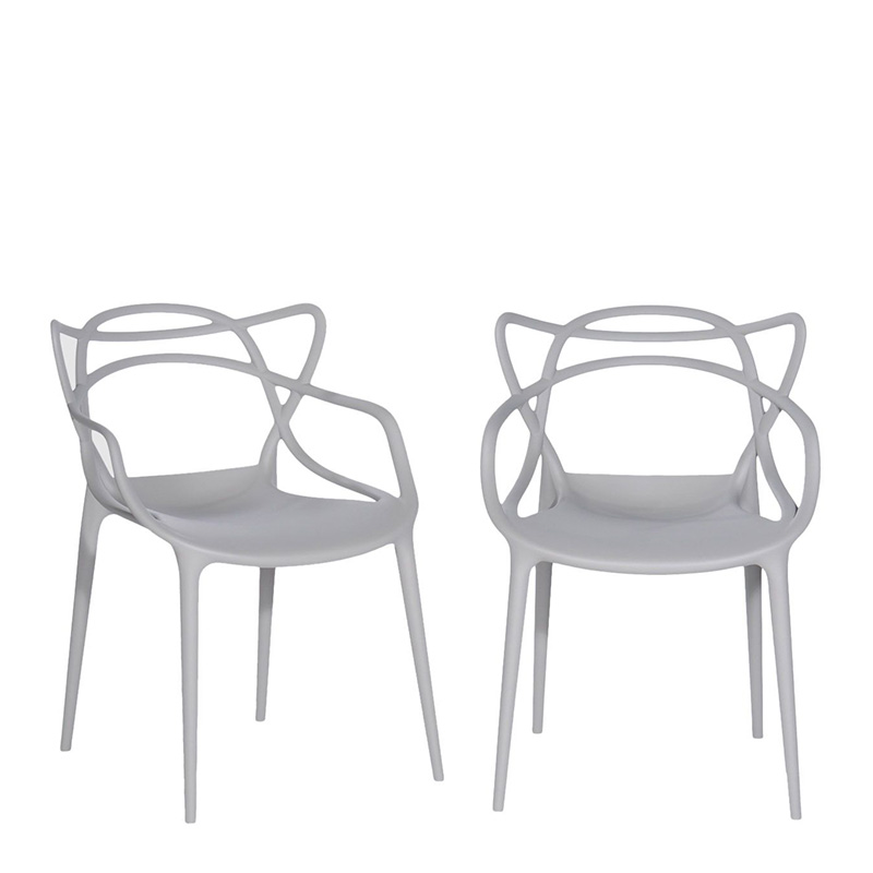 Chaise, Kartell — Gris Perle, Ponio
