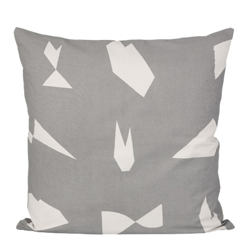 Coussin, Ferm Living — Gris Perle, Ponio