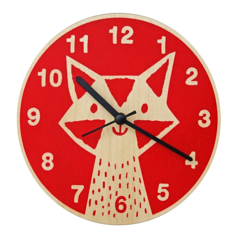 Horloge Chat, Lisa Jones — Rouge Coquelicot