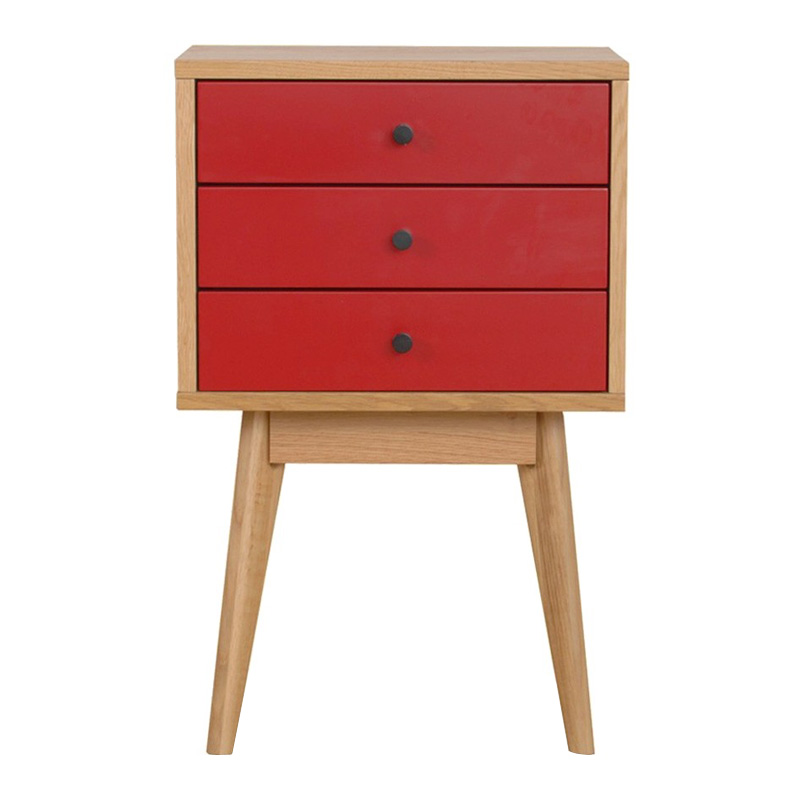 Meuble de rangement, Skoll — Rouge Coquelicot