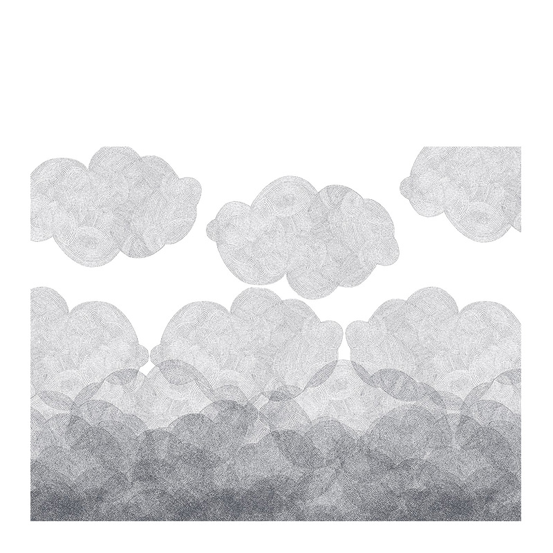 Papier Peint, Bien Fait — Gris Perle, Ponio