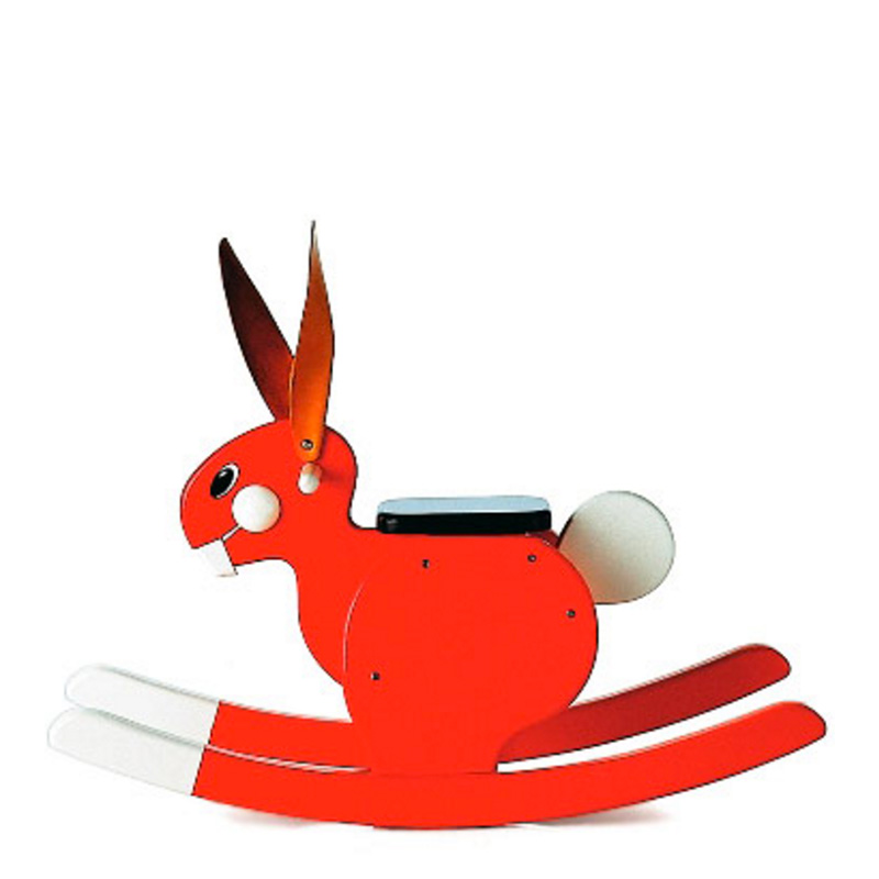 Rocking Lapin, Play Sam — Rouge Coquelicot