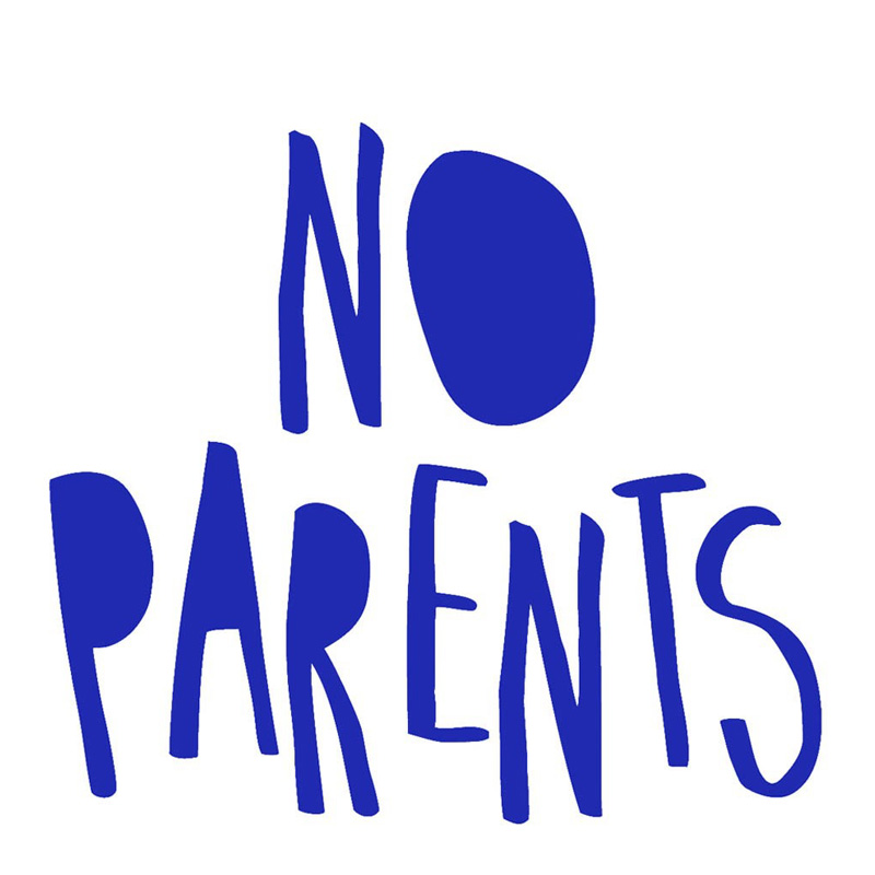 Sticker No Parents, Mimi'Lou — Bleu Roi