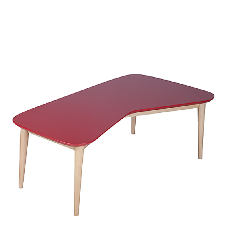 Table basse, Kann Design — Rouge Coquelicot