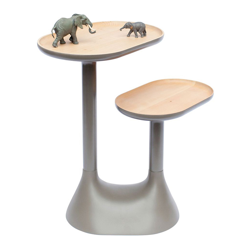 Table Basse, Moustache — Gris Perle, Ponio