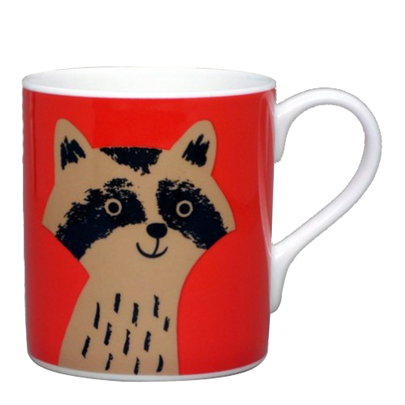 Mug Raton Laveur, Lisa Jones — Rouge Coquelicot