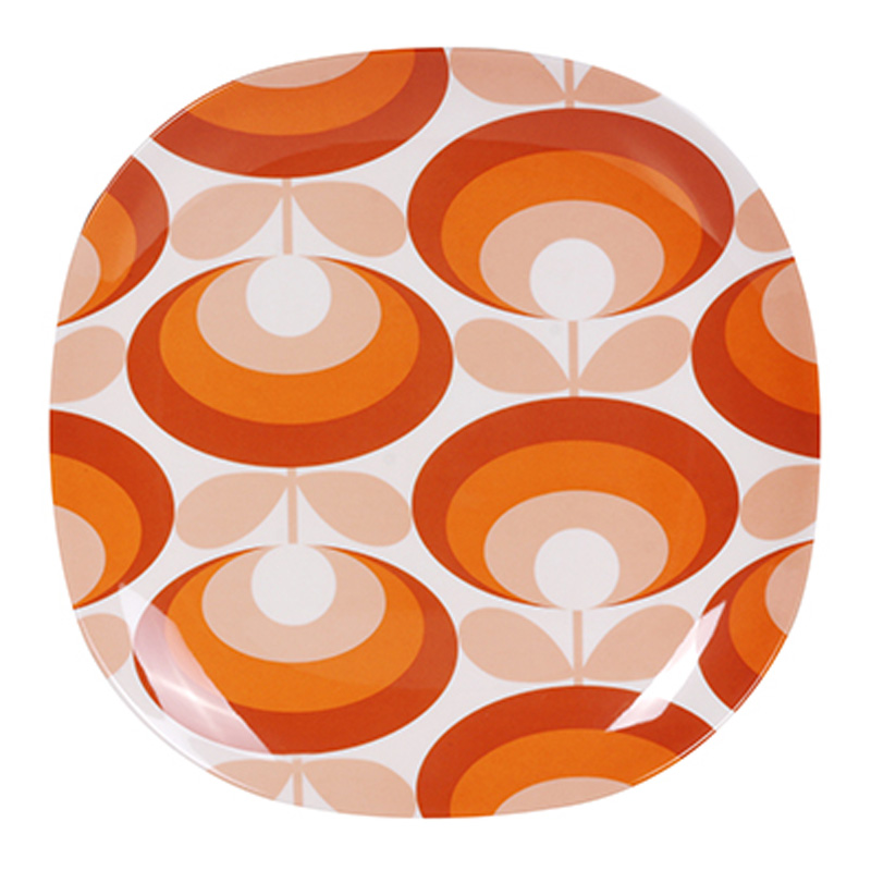 Assiette, Orla Kiely — Orange Citrouille, Ponio