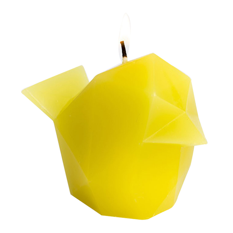 Bougie, Pyropet — Jaune Citron, Ponio