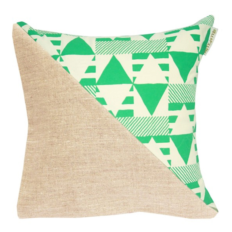 Coussin, Hellopillow — Vert Prairie, Ponio