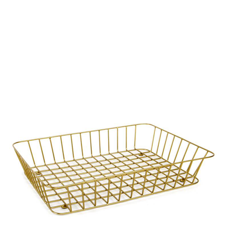 Panier, XL Bloom — Doré, Ponio