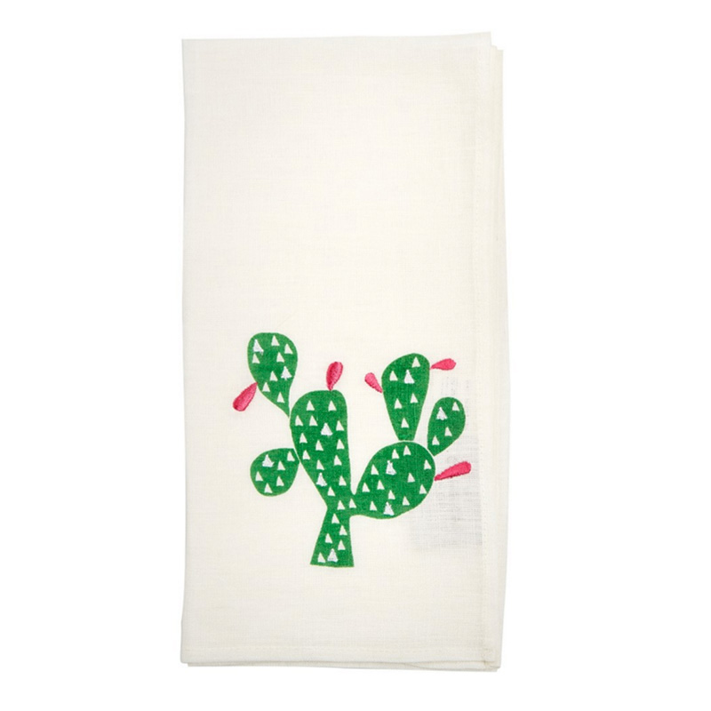 Serviette Cactus, The Conran Shop — Vert Prairie, Ponio
