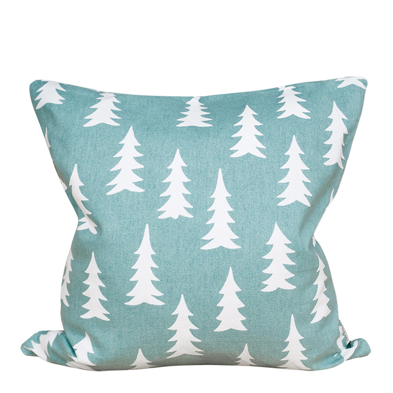 Coussin, Fine Little Day — Bleu Turquoise, Ponio