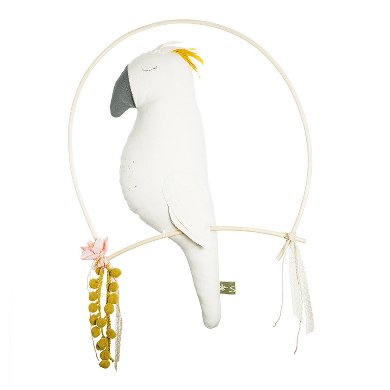 Oiseau décoratif, Scalaë — Jaune Citron, Ponio