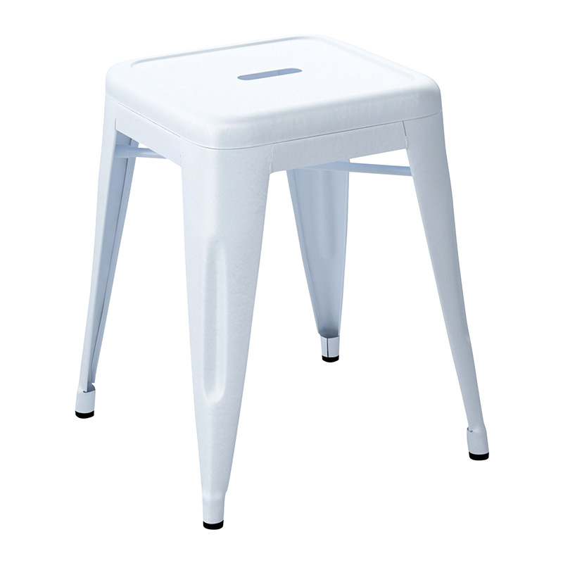 Tabouret, Tolix — Bleu Nordique, Ponio