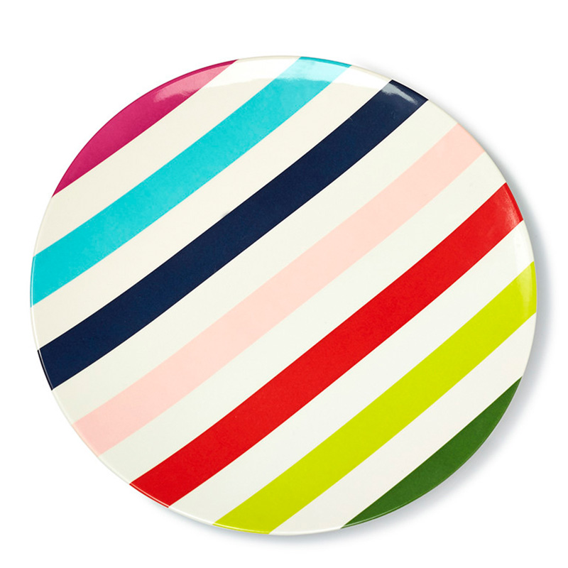 Assiette, Kate Spade — Arc-en-ciel, Ponio