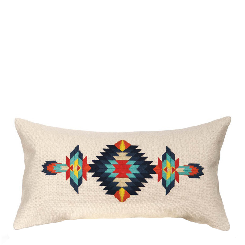Coussin, Rouge du Rhin — Arc-en-ciel, Ponio