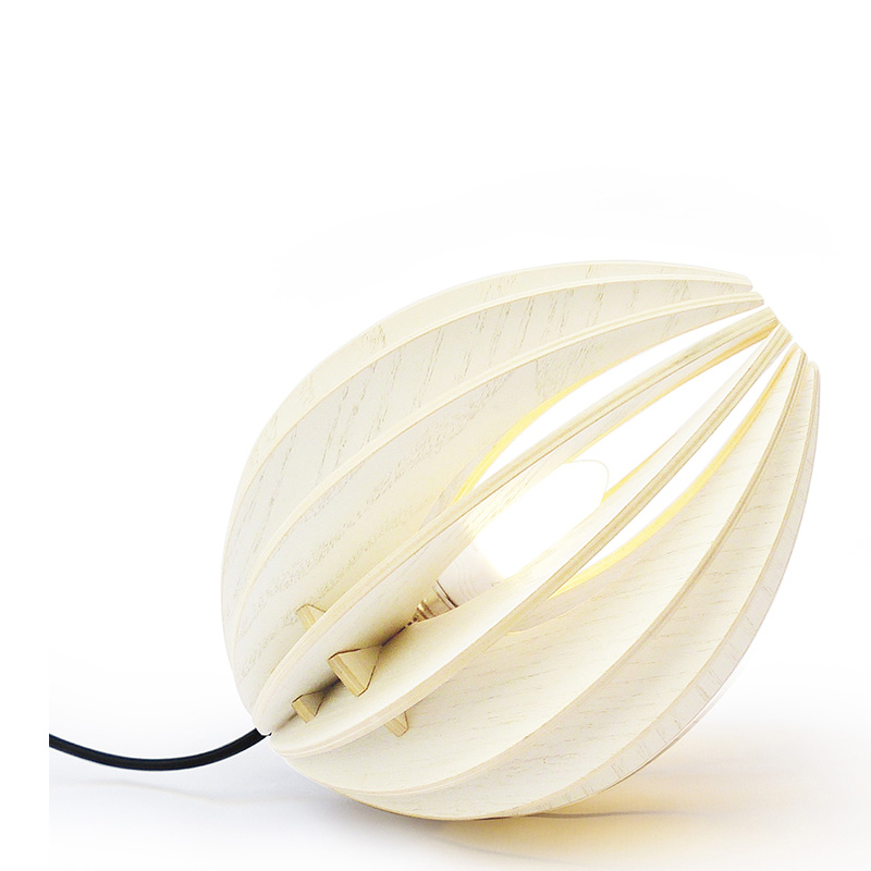 Lampe à poser, Gone's — Blanc Crème, Ponio