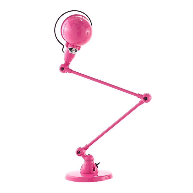 Lampe de bureau, Jieldé — Rose Bonbon, Ponio