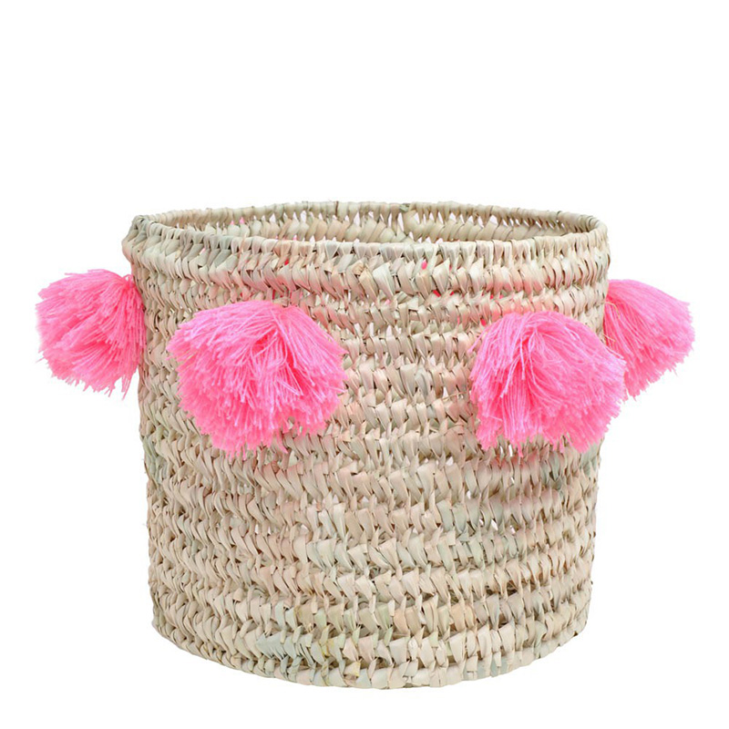 Panier à pompons, Rose In April — Rose Bonbon, Ponio
