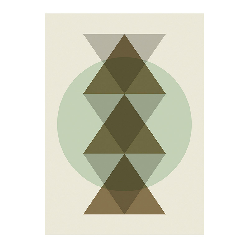 Poster, Ferm Living — Blanc Crème, Ponio