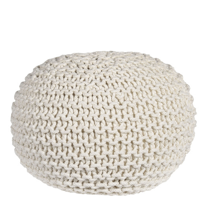 Pouf, Jardin d'Ulysse — Blanc Crème, Ponio