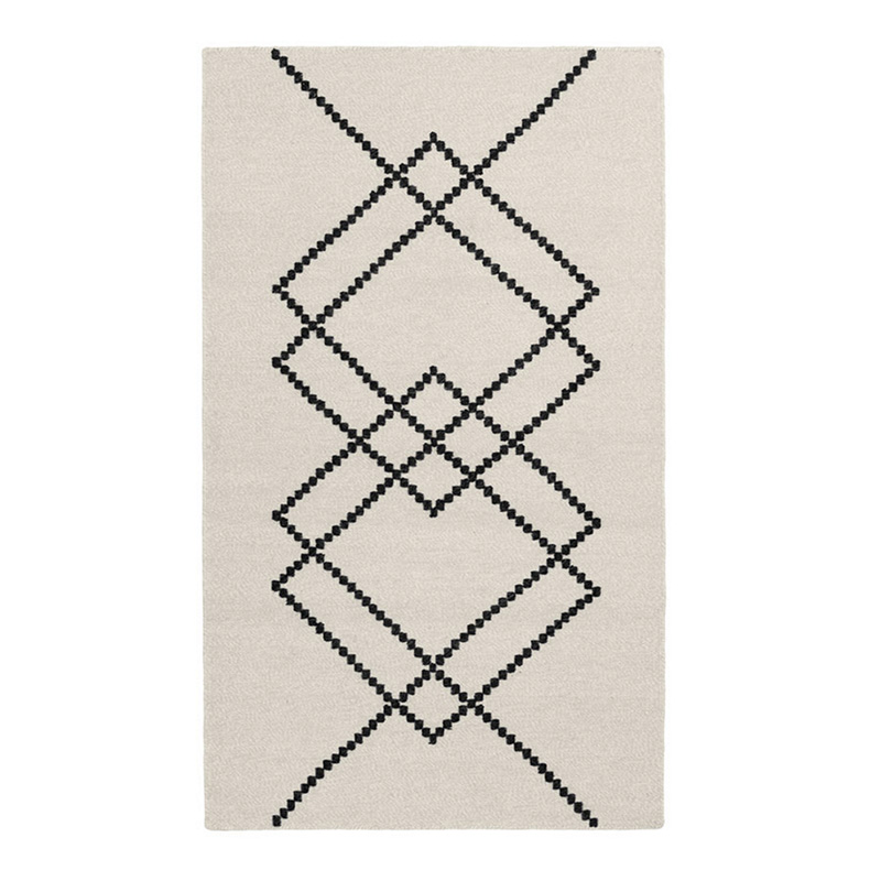 Tapis, Louise Roe — Blanc Crème, Ponio