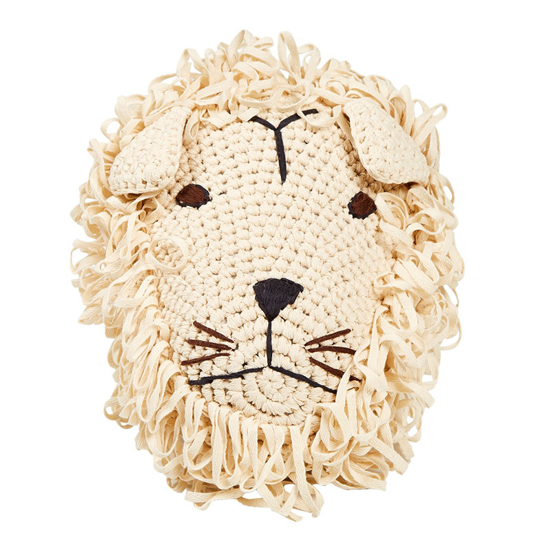 Tête de Lion en Crochet, Anna-Claire Petit — Blanc Crème, Ponio