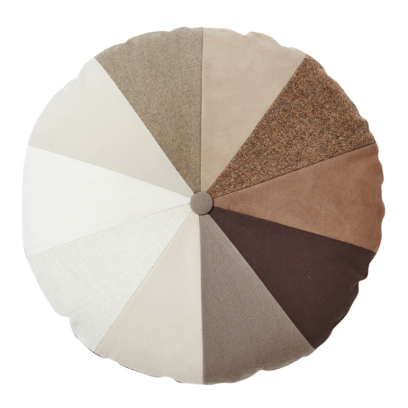 Coussin, Place de Bleu — Marron Noisette, Ponio