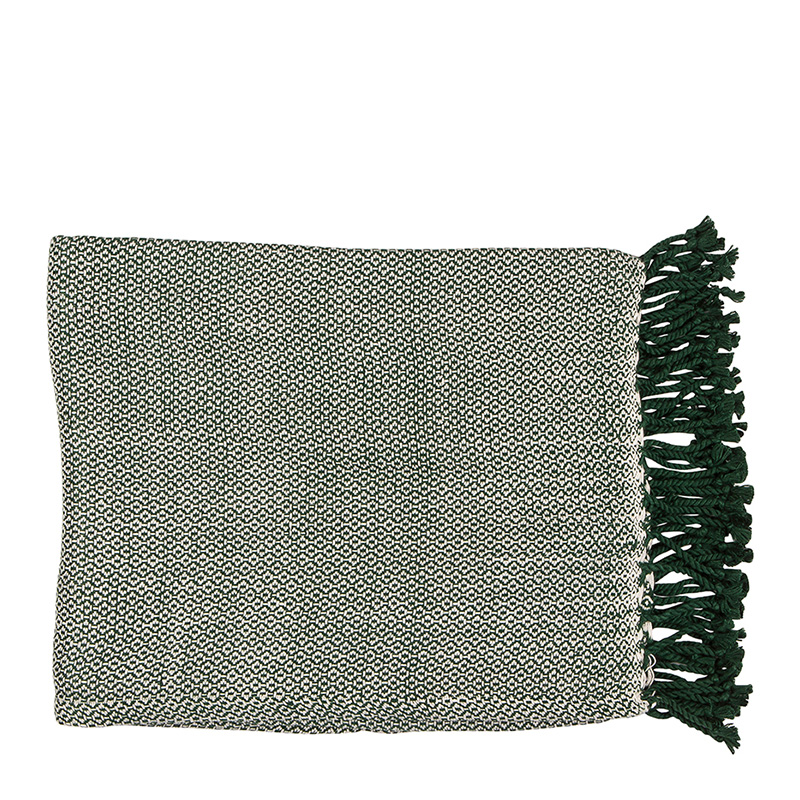 Plaid, Broste Copenhagen — Vert Emeraude, Ponio