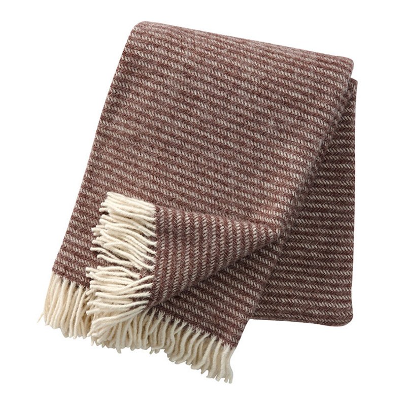 Plaid, Klippan — Marron Noisette, Ponio