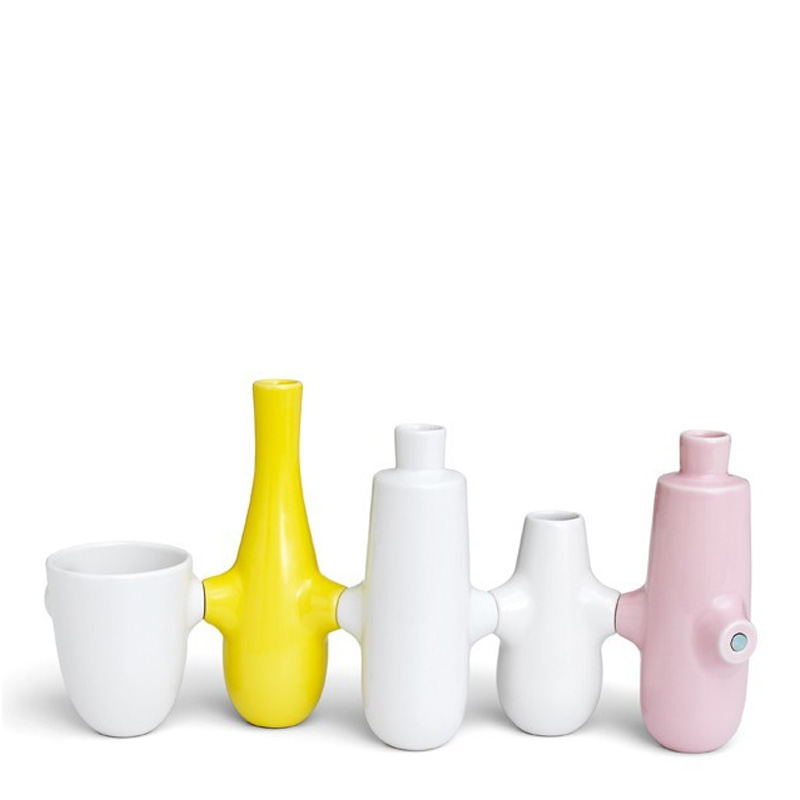 Vases bougeoirs aimantés, Fiducia — Arc-en-ciel, Ponio