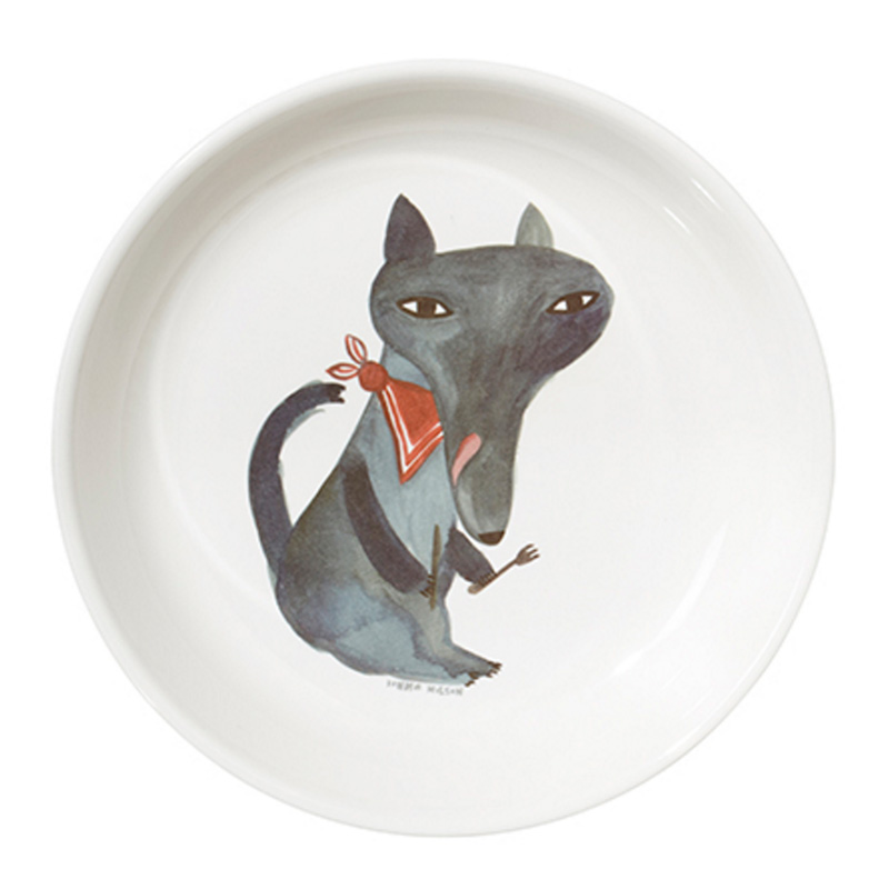 Assiette, Donna Wilson — Gris Souris, Ponio