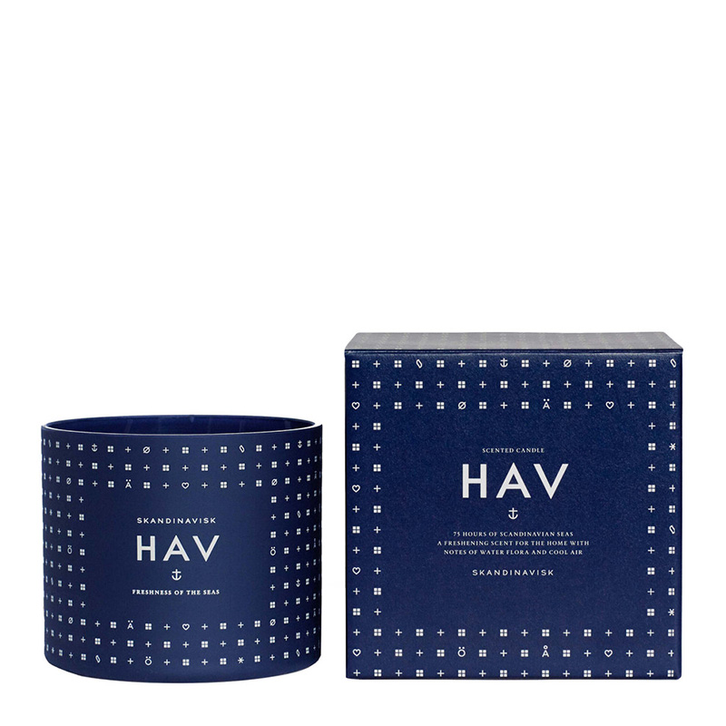 Bougie, Scandinavisk — Bleu Nuit, Ponio