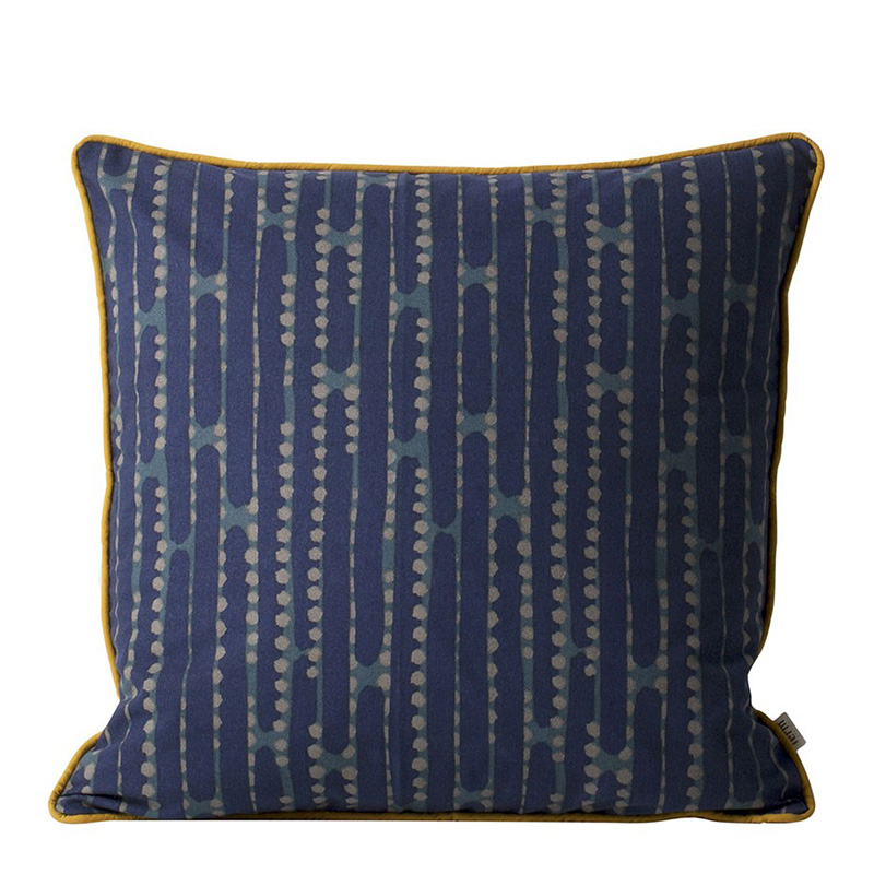 Coussin, Ferm Living — Bleu Nuit, Ponio